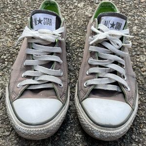 Converse low Chuck Taylor grey size 7. See pics for imperfections